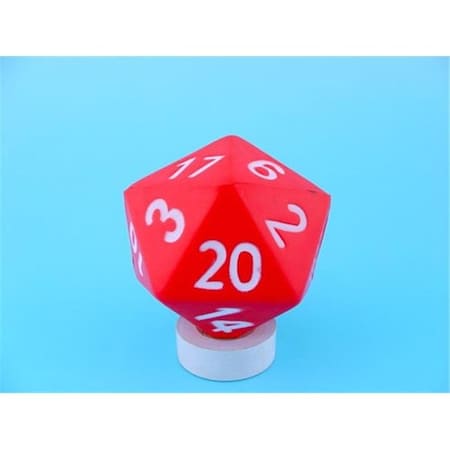 Everrich Industries Everrich EVM-0018 20 Sides Foam Dice - 6 Inch EVM-0018
